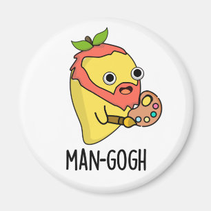 Íman Homem-Gogh - Artista Bonito Mango Pun