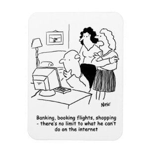 Íman Homem incompetente no computador