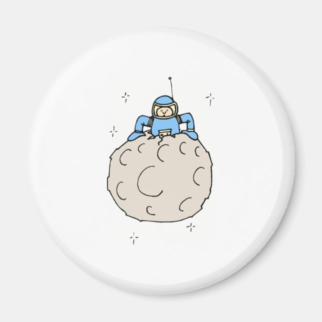 Íman Homem na Lua (Frente)