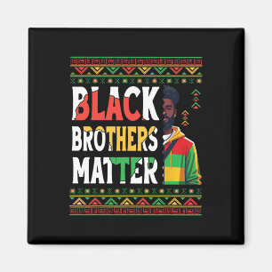 Íman Homem Negro Irmãos Negros Problema Orgulho African