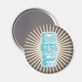 Íman Homem Tiki Azul