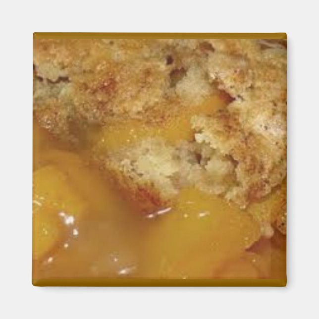 Íman Homemade Peach Cobbler (Frente)