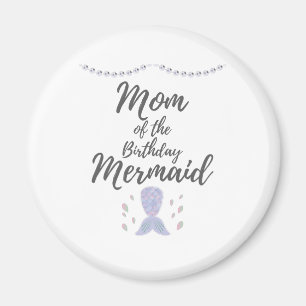 Íman Homenageando Sereia Aniversário Sereia Mãe Sereia