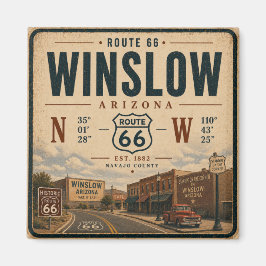 Íman Homenagem à Estrada Arizona Route 66