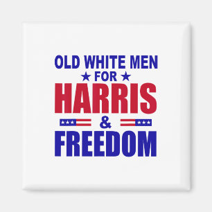 Íman Homens Brancos para Harris e Liberdade 