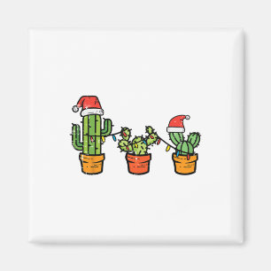 Íman Homens Da Fábrica De Suculento De Cactus De Natal