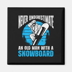 Íman Homens de Arte Snowboard Winter Legal Snowboa