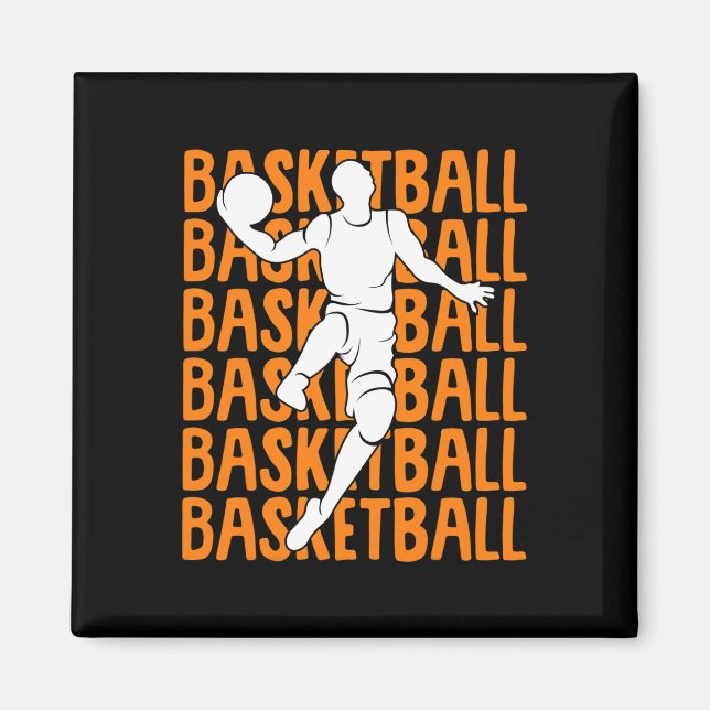 Íman Homens de Basquete 1 (Frente)