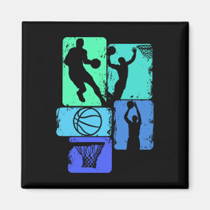 Íman Homens De Jogadores De Basquete (2)