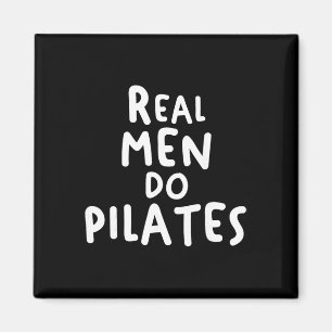 Íman Homens de Verdade Fazem Exercícios de Pilates Trei