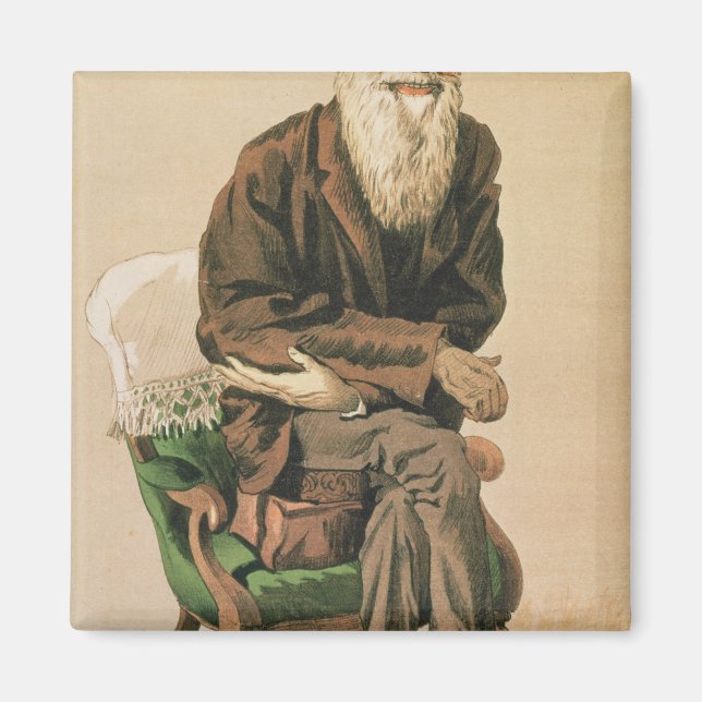 Íman Homens do Dia, nº 33, Charles Darwin (Frente)