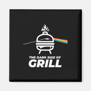 Íman Homens Mulheres Crianças O Lado Negro Do Grill Bbq