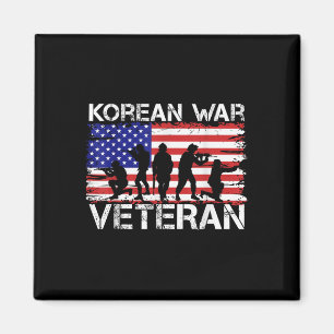Íman Homens Mulheres Veteranos da Guerra da Coreia