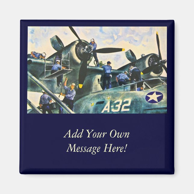 Íman Homens no Trabalho (Frente)