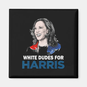 Íman Homens Para Harris Mulheres Apoiam Presidente Kama