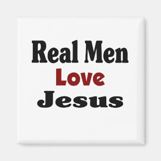 Íman Homens Reais adoram Jesus