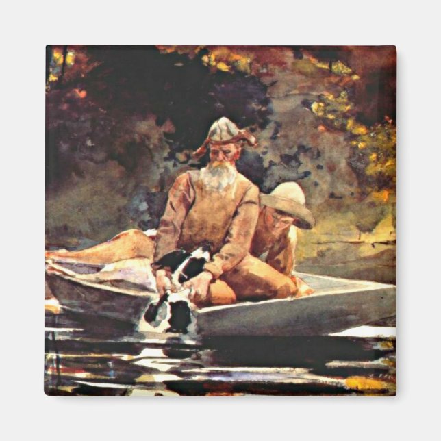 Íman Homer - Depois da Caça, (Frente)