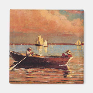 Íman Homer Winslow: Glouchester Harbor, 1873, trabalho