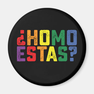 Íman Homo Está Espanhol, Funny Orgulho gay LGBTQ