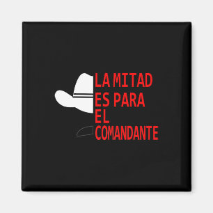 Íman Honduras La Mitad Es Para El Comandante