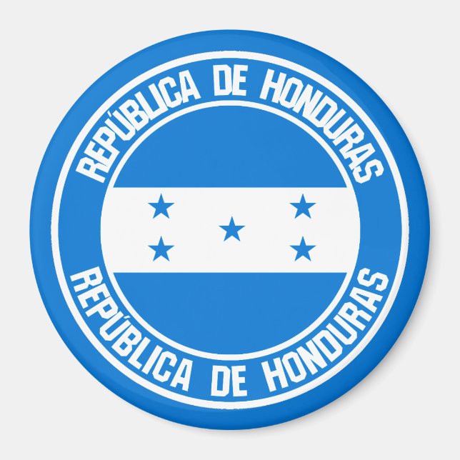 Íman Honduras Round Emblem (Frente)