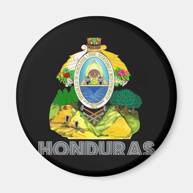 Íman Hondurduran Emblem (Frente)