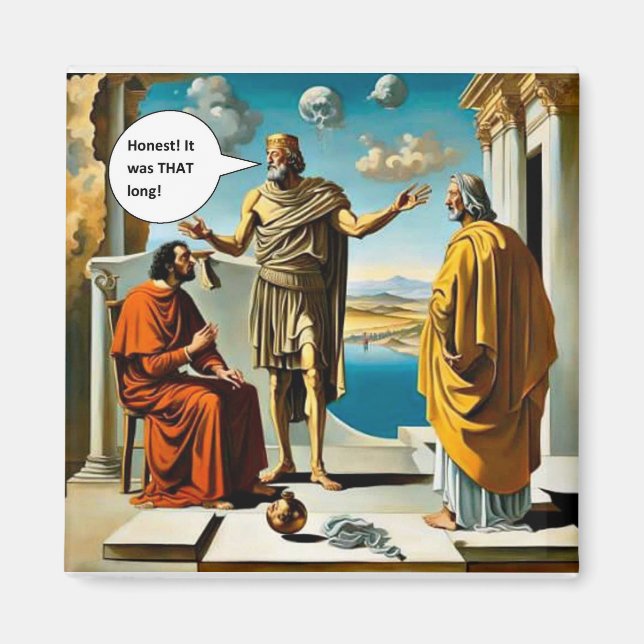 Íman Honestamente era tão longo (Frente)