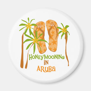 Íman Honeymooning em Aruba