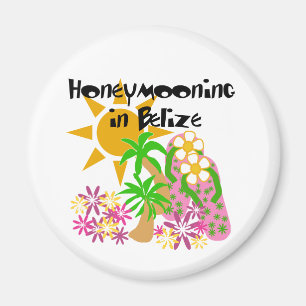 Íman Honeymooning em Belize