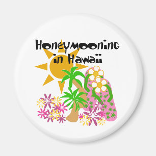 Íman Honeymooning em Havaí