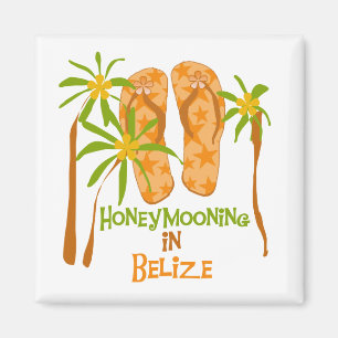 Íman Honeymooning no ímã de Belize