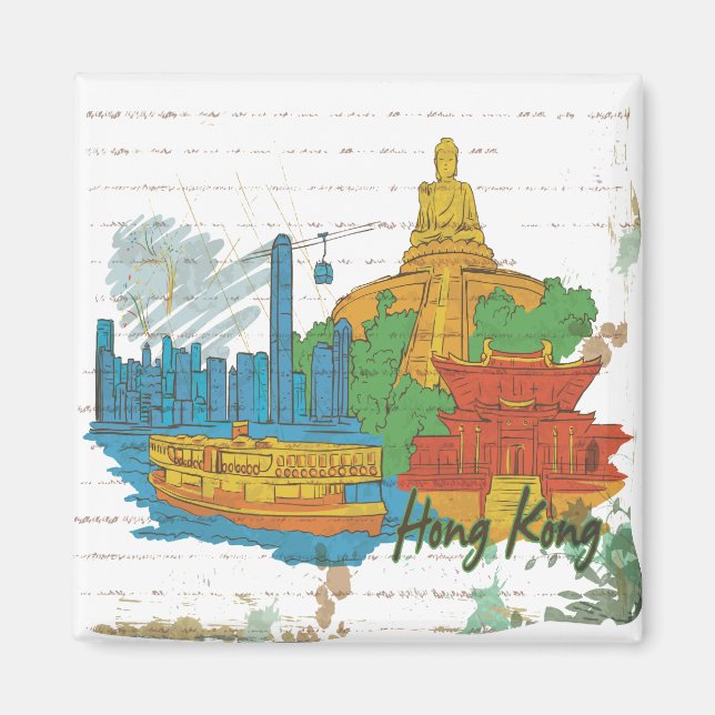 Íman Hong Kong (Frente)