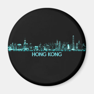 Íman Hong Kong Skyline