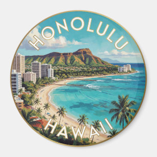 Íman Honolulu Havaí Praia Waikiki Viagem