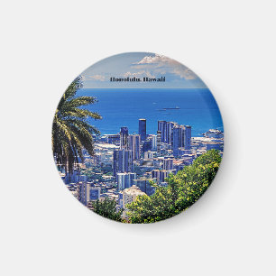 Íman Honolulu, paisagem pitoresca do Havaí