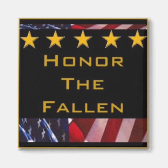 Íman Honra o Tributo Militar Fallen (Frente)