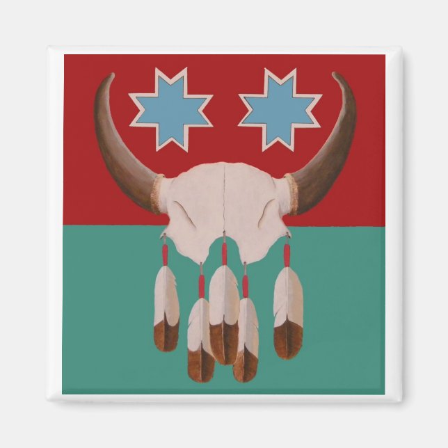 Íman Honrando o Espírito de Buffalo (Frente)