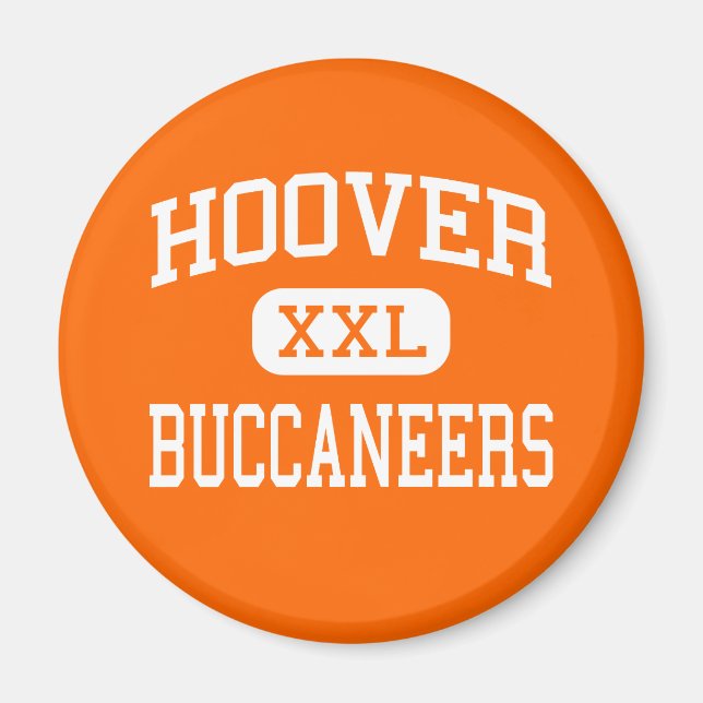 Íman Hoover - Buccaneers - Segundo grau - Hoover Alabam (Frente)