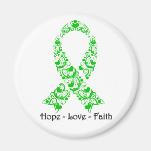 Íman Hope Green Awareness Ribbon