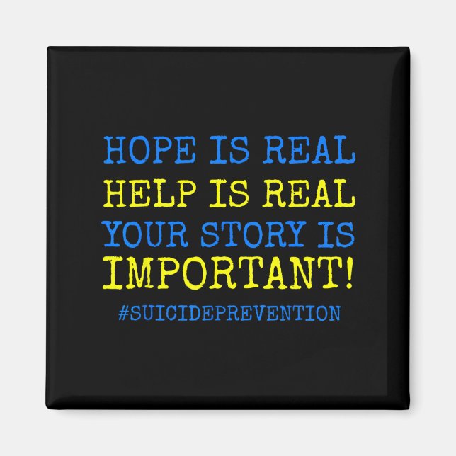 Íman Hope Is Real Prevention (Frente)
