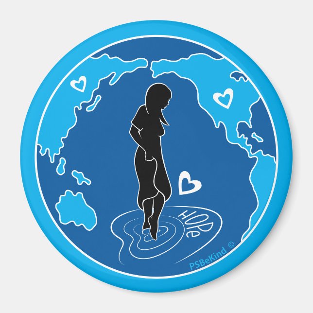 Íman Hope_Round Magnet 3" (Frente)