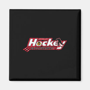 Íman Hóquei Chicago Blackhawks Preto Licenciado Oficial