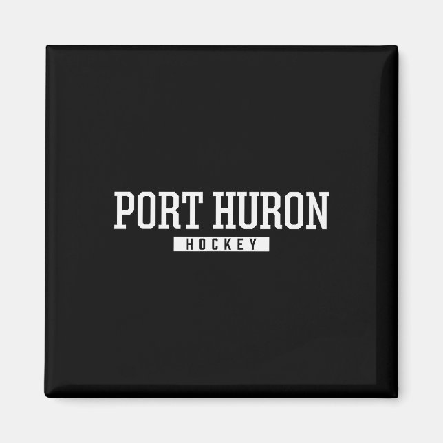 Íman Hóquei no Port Huron High School  (Frente)