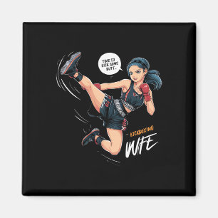 Íman Hora De Dar Um Chute Na Bunda Da Esposa De Kickbox