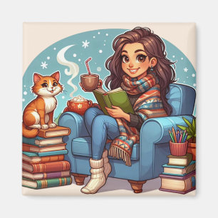 Íman Hora de Leitura de Cozy