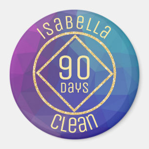 Íman Hora de limpeza anônima da NA personalizada