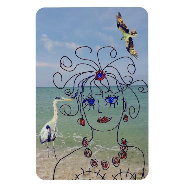 Íman Hora de Verão (Vertical)