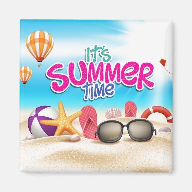 Íman Hora de Verão (Frente)