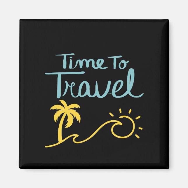 Íman Hora de Viajar (Frente)