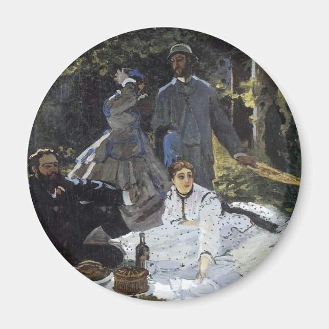 Íman Hora do almoço na grama (Frente)